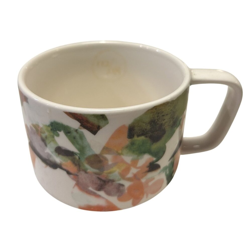 Starbucks 2014 Artisan Series 12oz Mug From Seed To Cherry New Bone China Floral